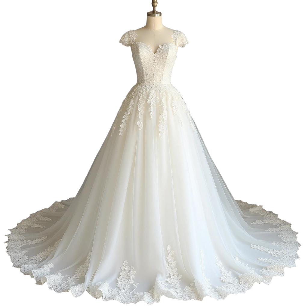 Elegant Wedding Gown